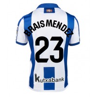 Real Sociedad Brais Mendez #23 Hemmatröja 2024-25 Korta ärmar